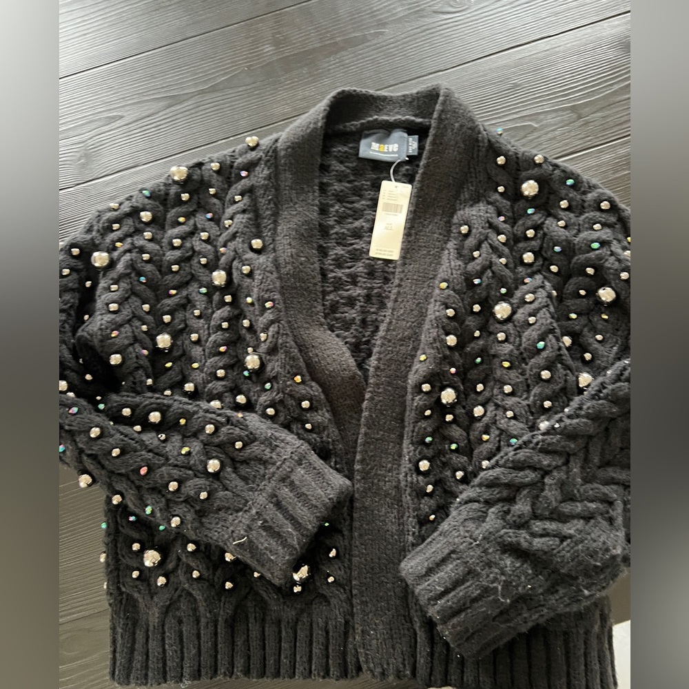 Anthropologie Pearl Cardigan Sweater - Picture 7 of 9
